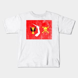 Aged Christopher Moody Flag Kids T-Shirt